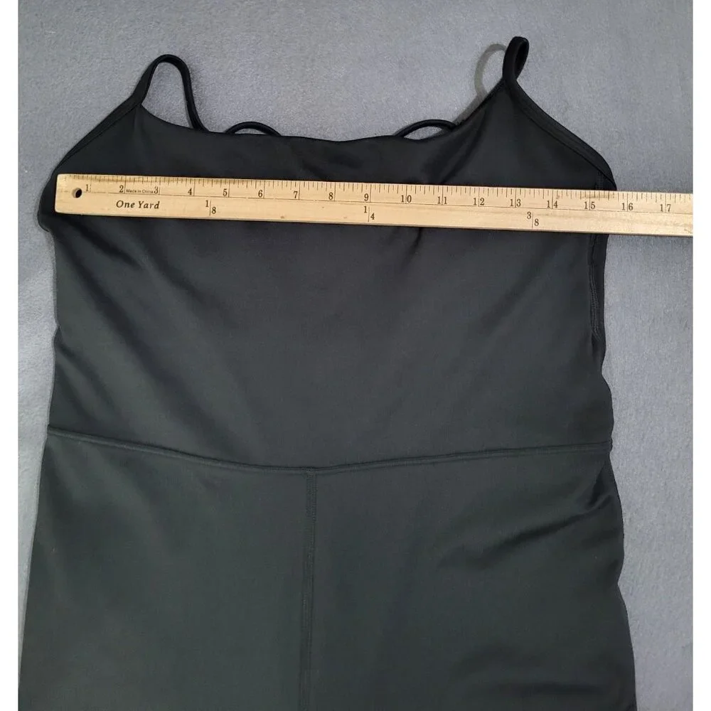 Gilly Hicks Recharge XL Women's Black Jumpsuit Romper One Piece Criss Cross Back - Picture 5 of 10